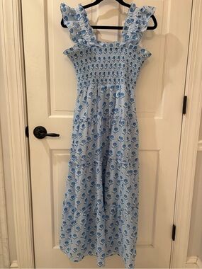 J.Marie Block Print Maxi Dress